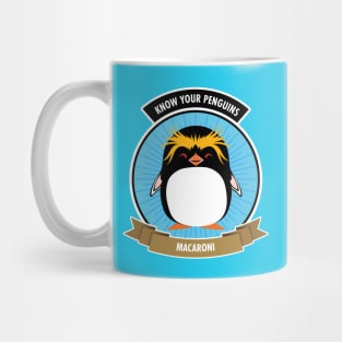 Macaroni Penguin - Know Your Penguins Mug